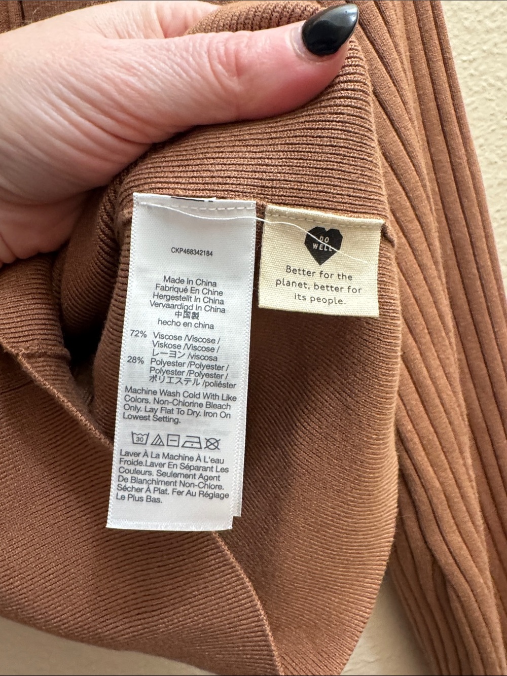 Madewell Ribbed V-Neck Button Cardigan - Picture 3 of 5